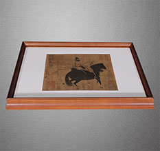 光泽书画装裱配框服务案例